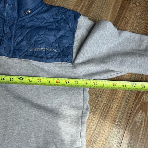 Vineyard Vines Quilted Quarter Snap Shep Pullover sweatshirt sweater Men's S - Picture 7 of 11